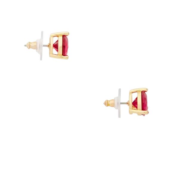 NWT! Kate Spade Rise And Shine Studs in Festive Pink - Picture 2 of 5